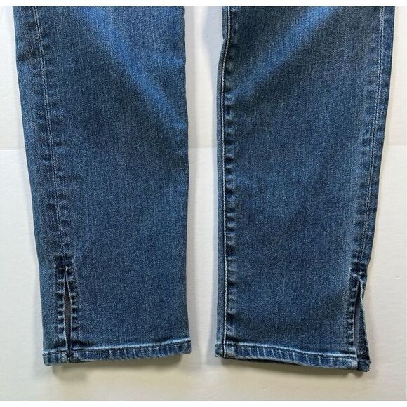 AG Anthropologie Stevie High-Rise Skinny Split Ankle Jean Size 30 Slim Straight - Picture 6 of 9